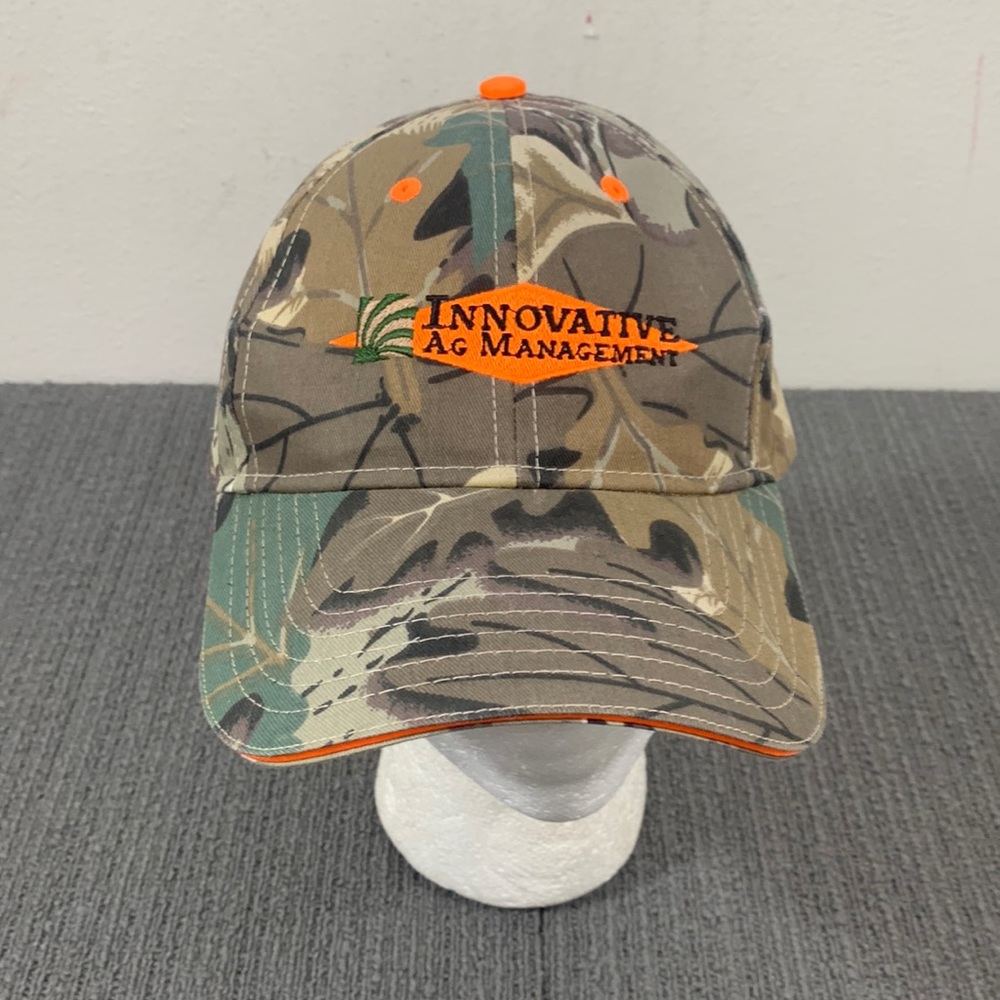 Innovative AG Management Baseball Hat Mens OSFM Camo Strapback Cap OTTO